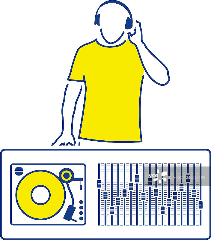 DJ图标图片素材