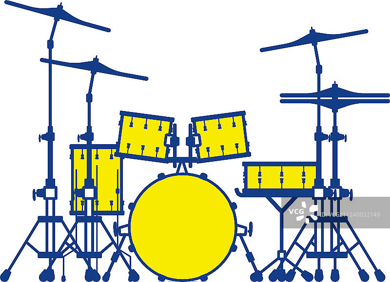 架子鼓图标图片素材