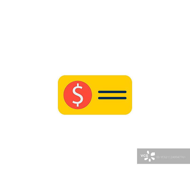 账单图标扁平元素图片素材