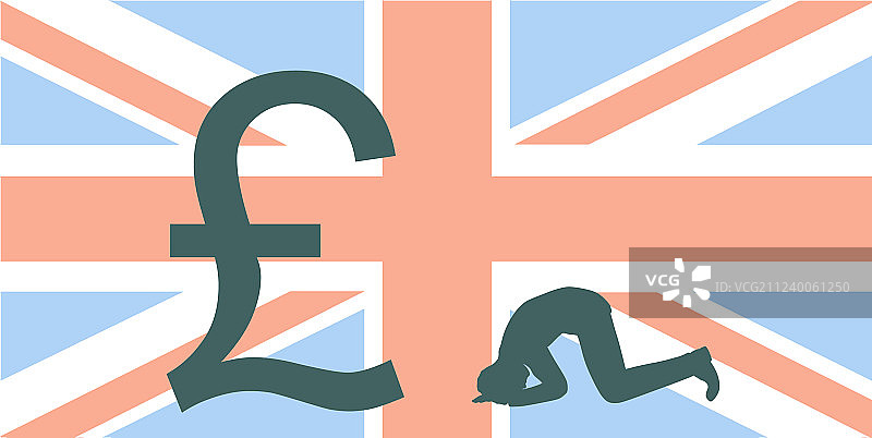 祈祷姿势的商人图片素材