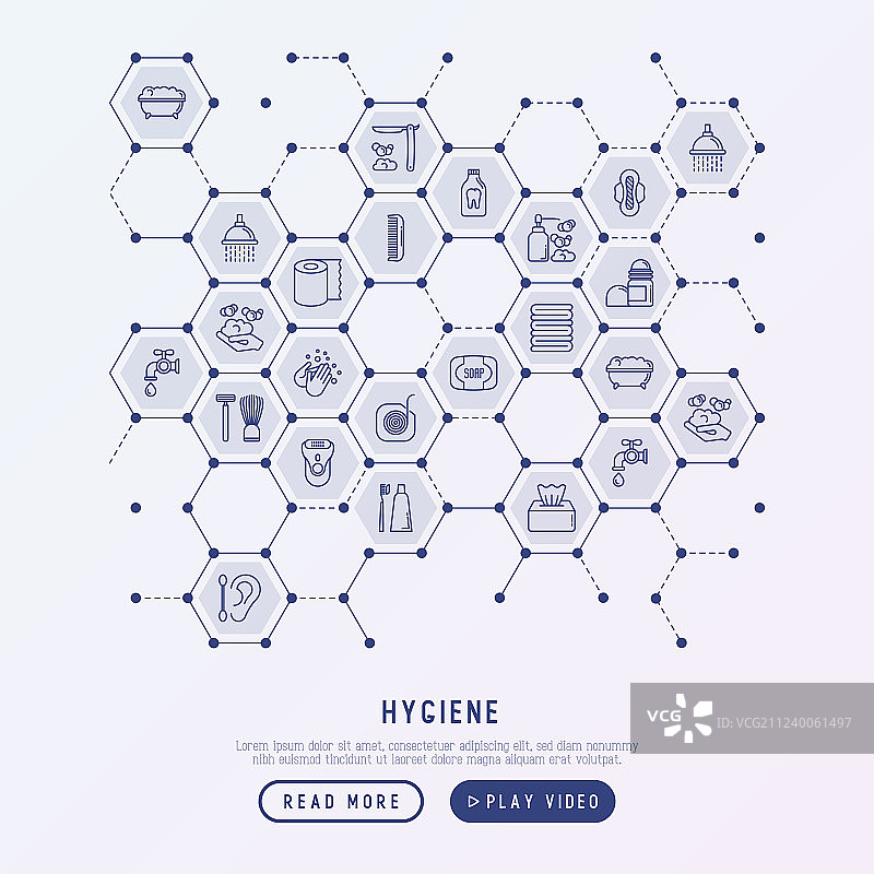 蜂窝状卫生概念图片素材