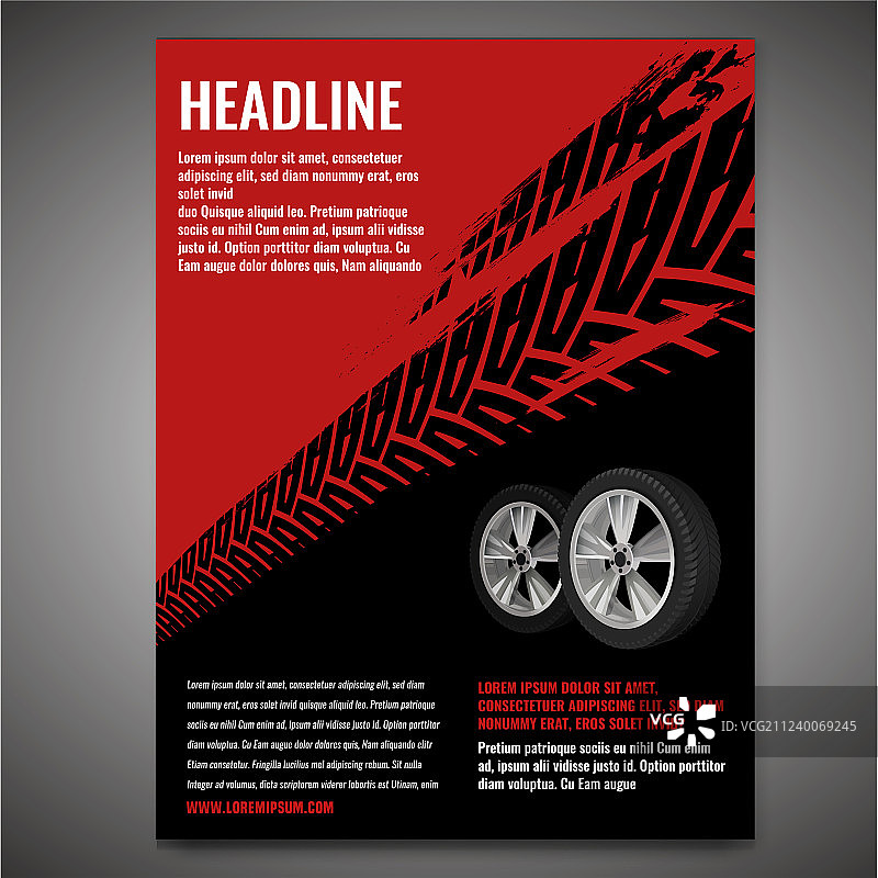 轮胎海报图片素材