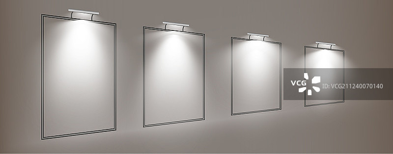 墙面相框套装图片素材