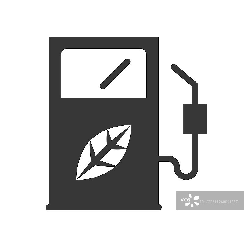 生物燃料分配器清洁能源概念图标图片素材