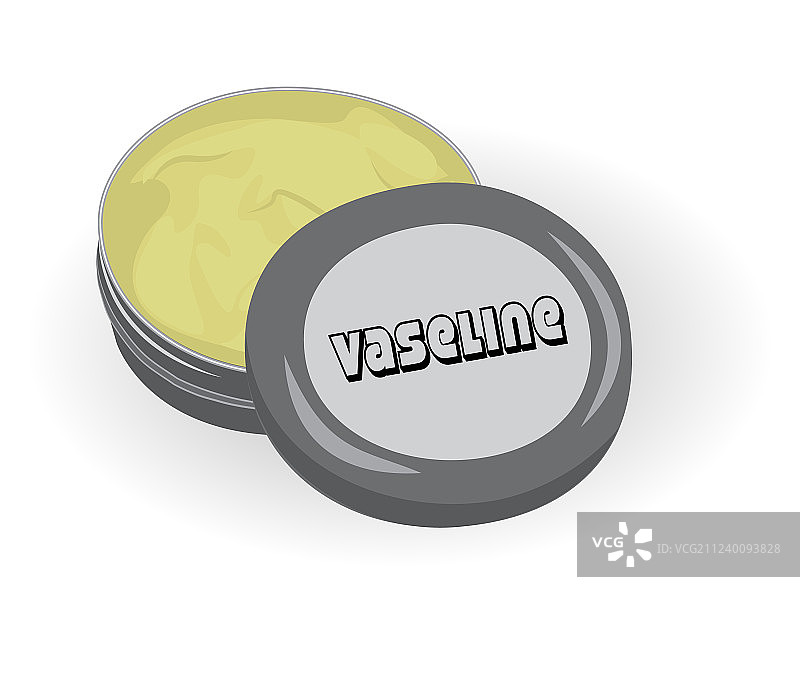 用于化妆品的凡士林图片素材