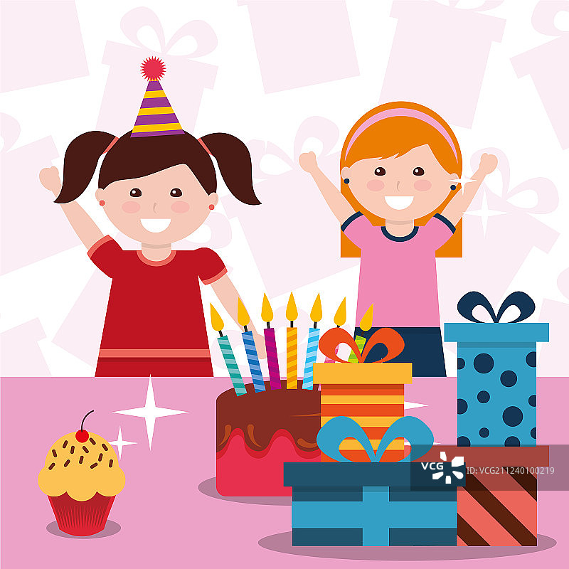 孩子生日快乐图片素材