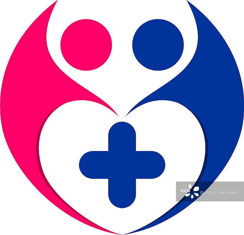 医疗诊所儿童标志图片素材