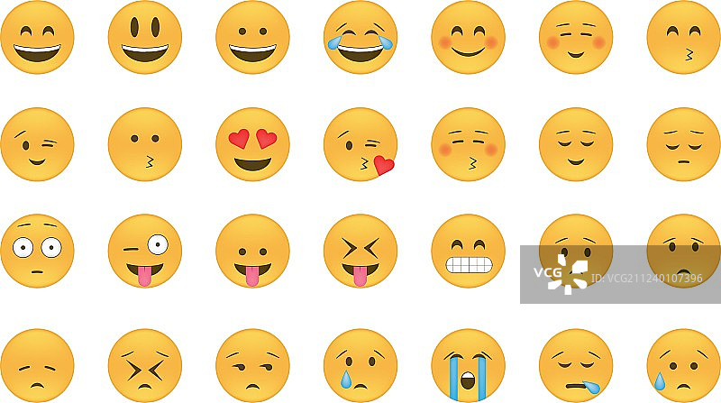 表情符号集图片素材