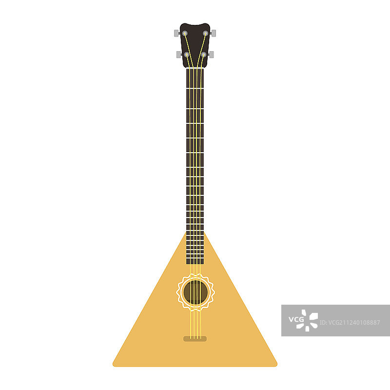 巴拉莱卡琴民间乐器图片素材