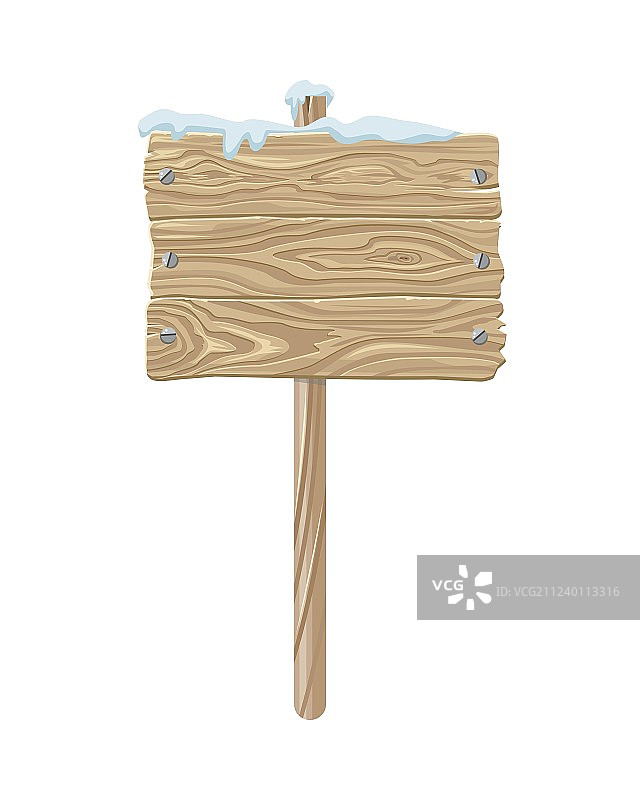 公告栏或路标扁平设计图片素材