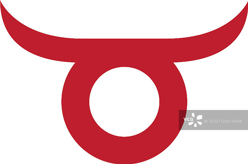 红牛金牛座标志模板图标图片素材