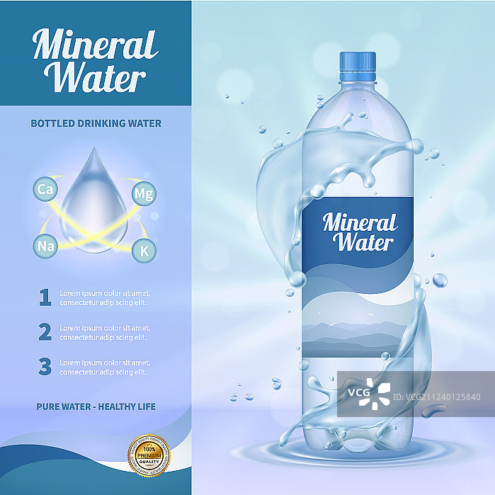饮用水广告图片素材