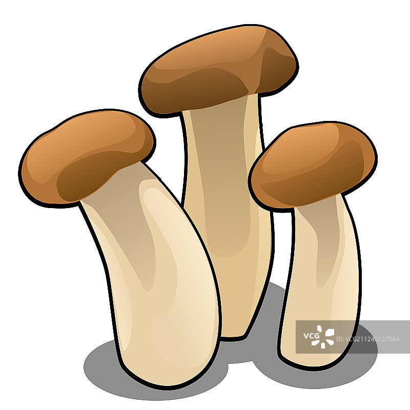 森林卡通蘑菇组合图片素材