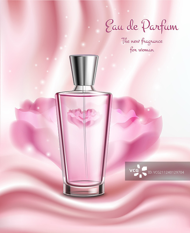 香水产品广告构图图片素材