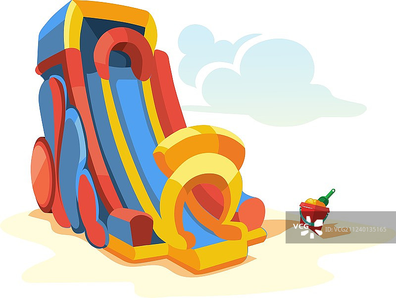 充气城堡图片素材