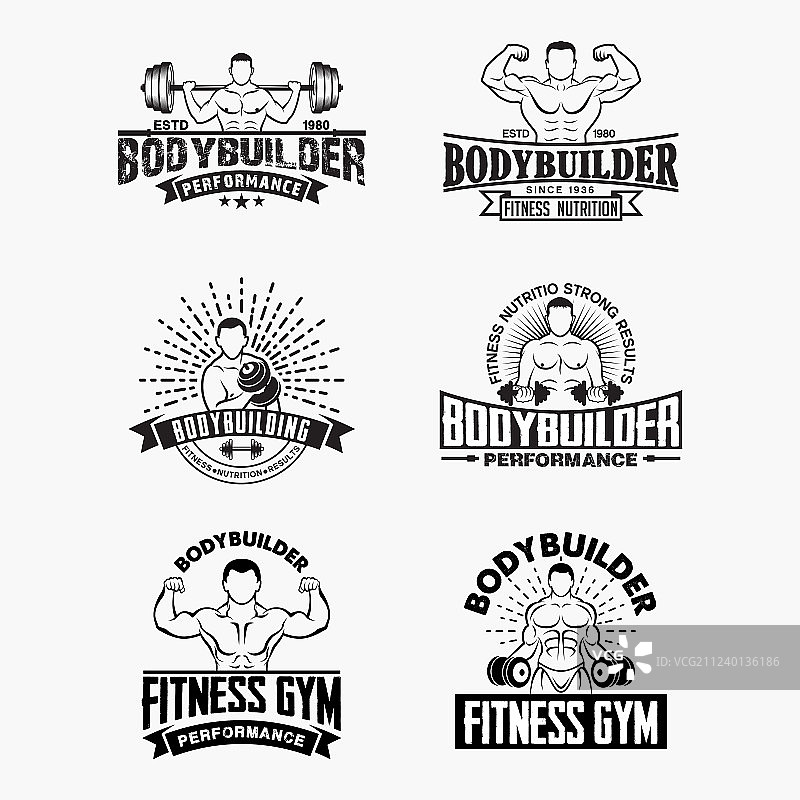 健美运动员1图片素材