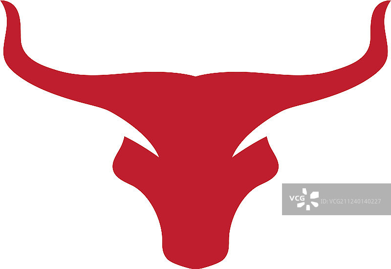 红牛金牛座标志模板图标图片素材