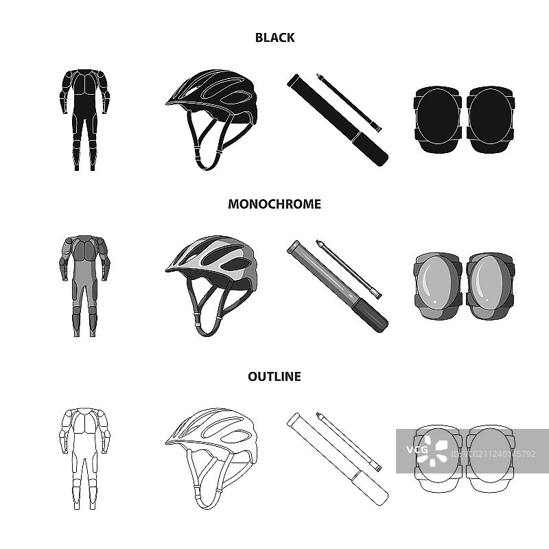 骑手头盔泵全身套装图片素材
