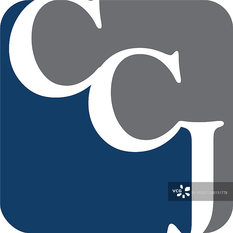 现代字母CCJ标志图片素材