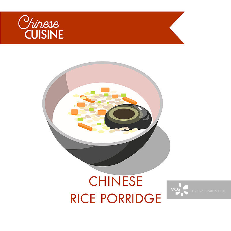 中式碗装白粥图片素材