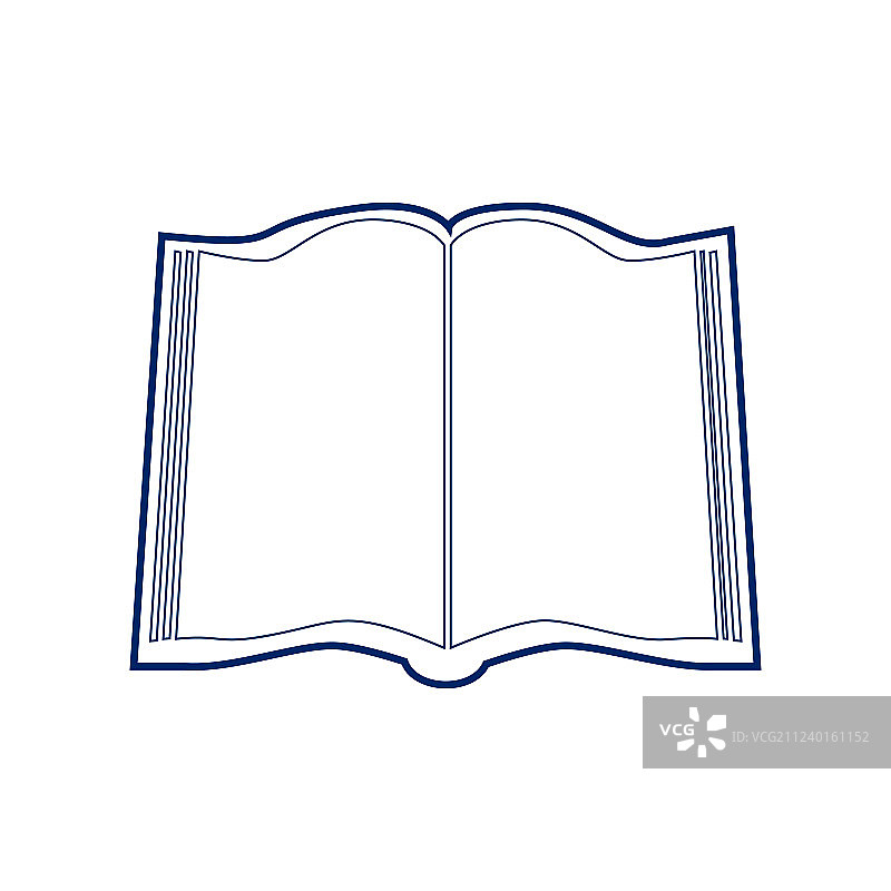 打开的书本图标图片素材