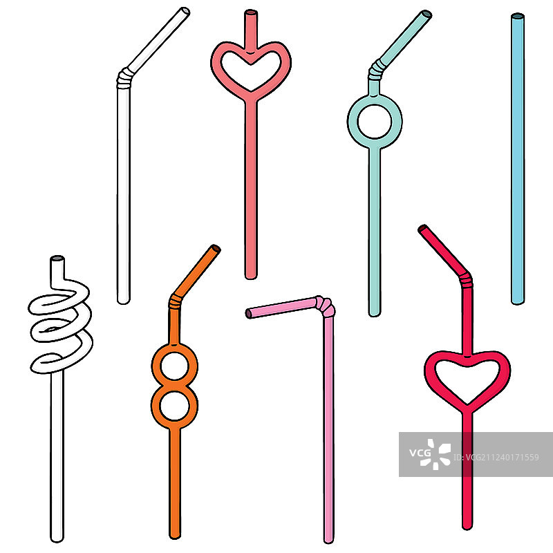 一组稻草图片素材