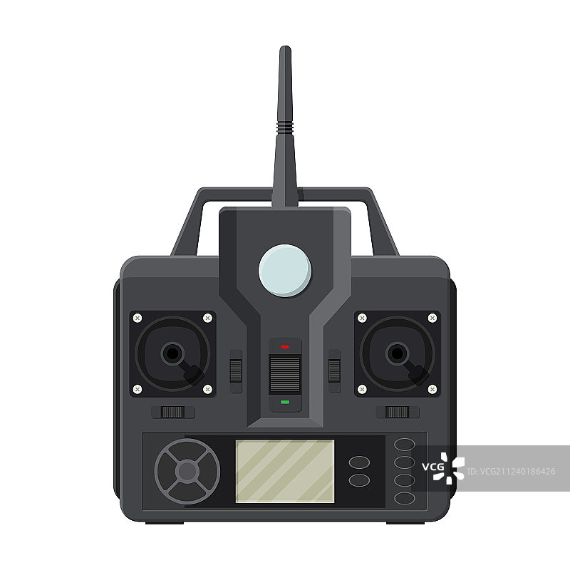 汽车无人机和玩具的遥控器图片素材