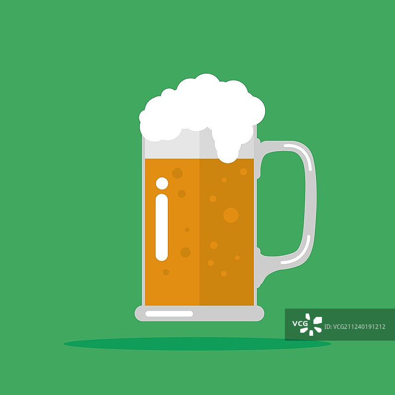 啤酒祝酒杯图片素材