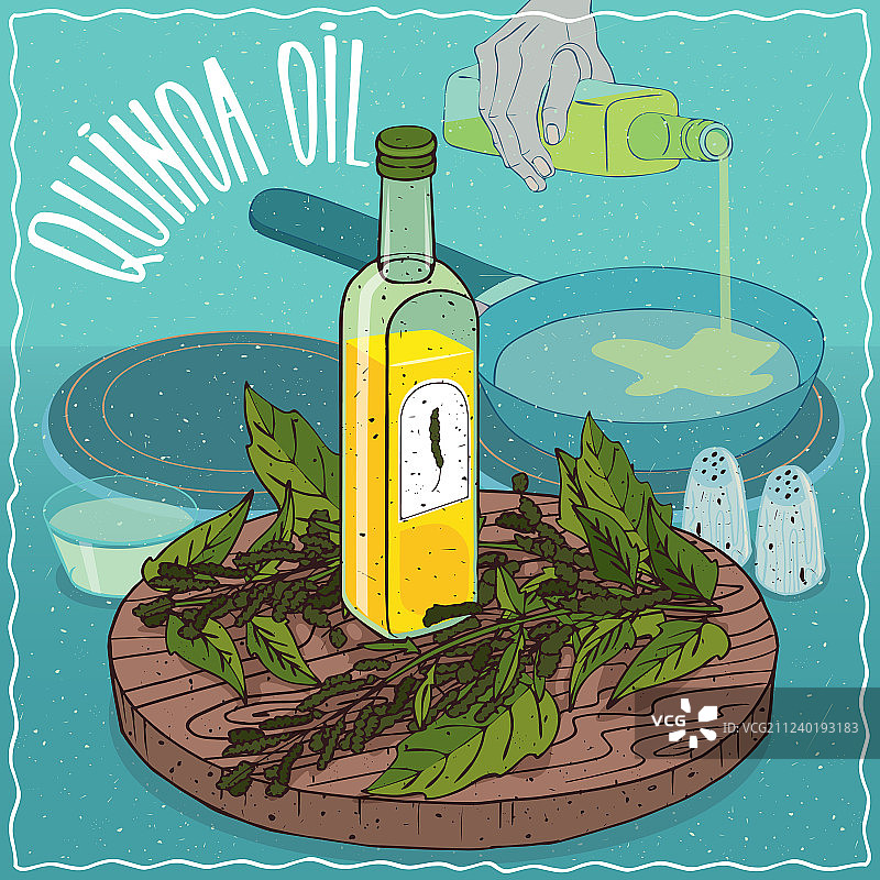 用藜麦油炸食物图片素材