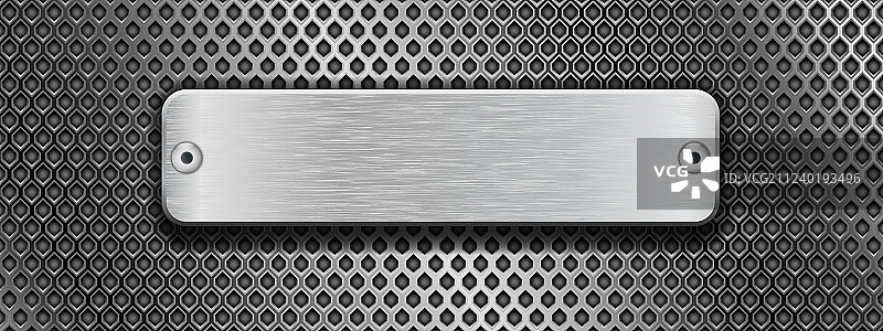 带铆钉的金属穿孔光泽钢板图片素材