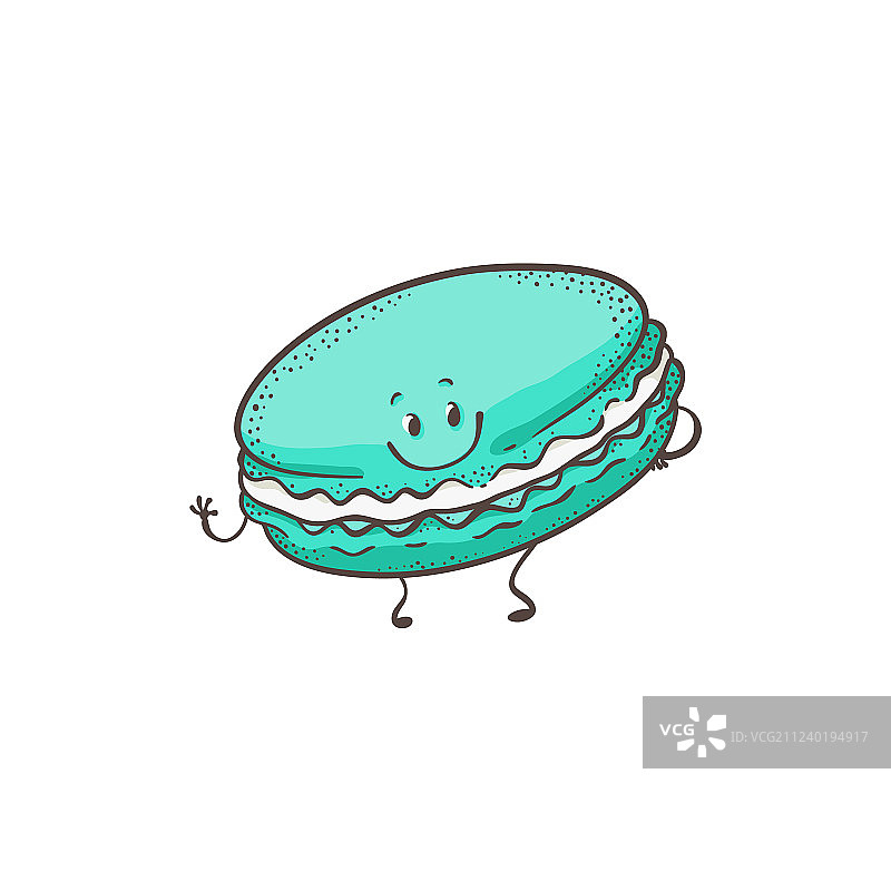 马卡龙卡通人物图片素材