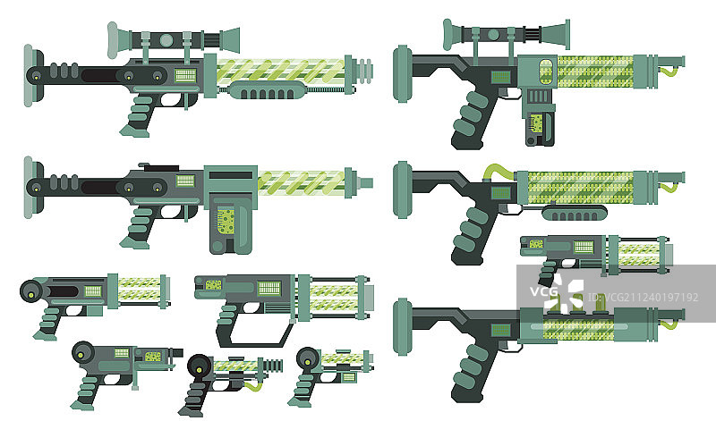 未来科幻武器图片素材