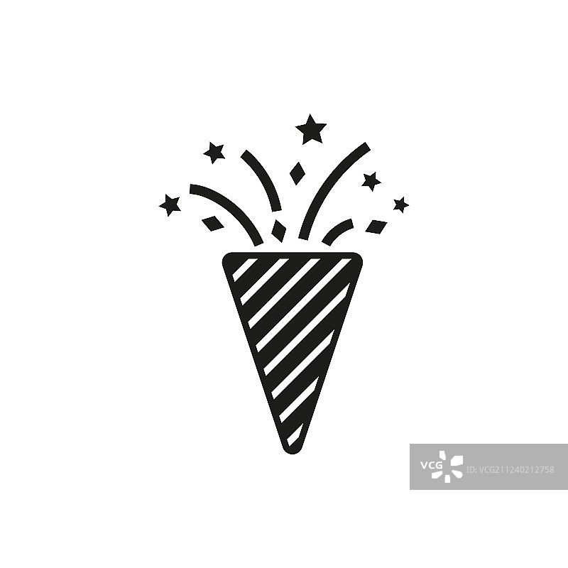 圣诞节拍板图标，适用于节日季图片素材