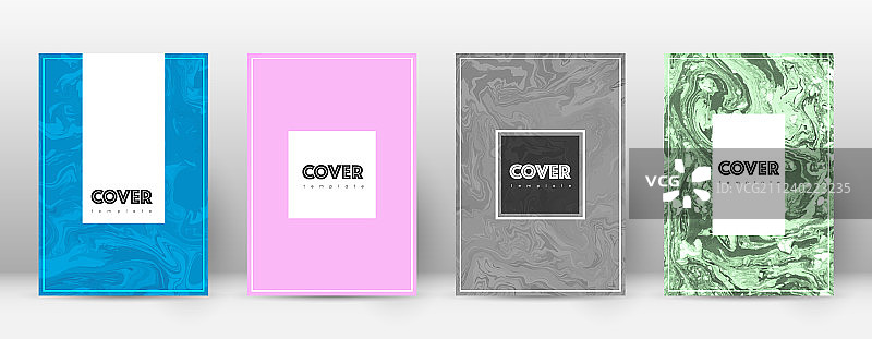 完美抽象封面设计模板图片素材