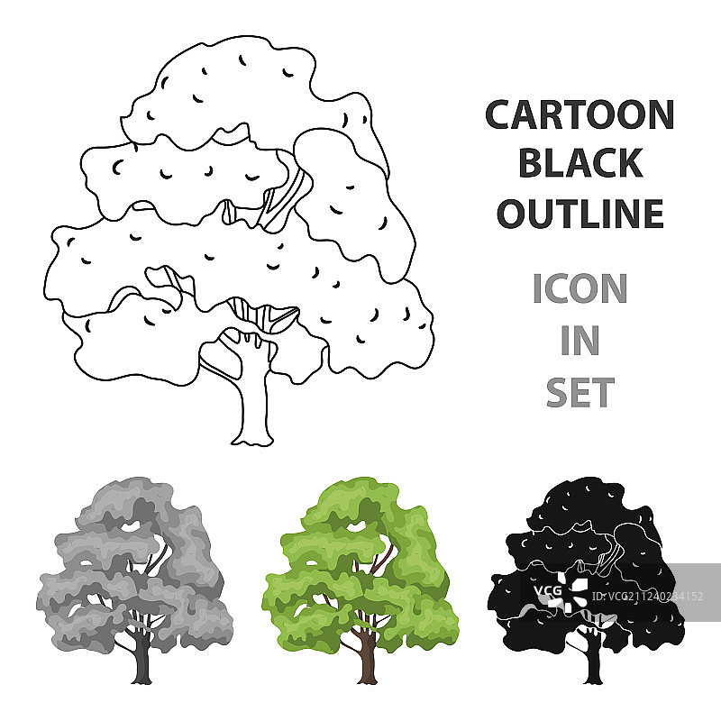 卡通风格的加拿大枫叶图标图片素材