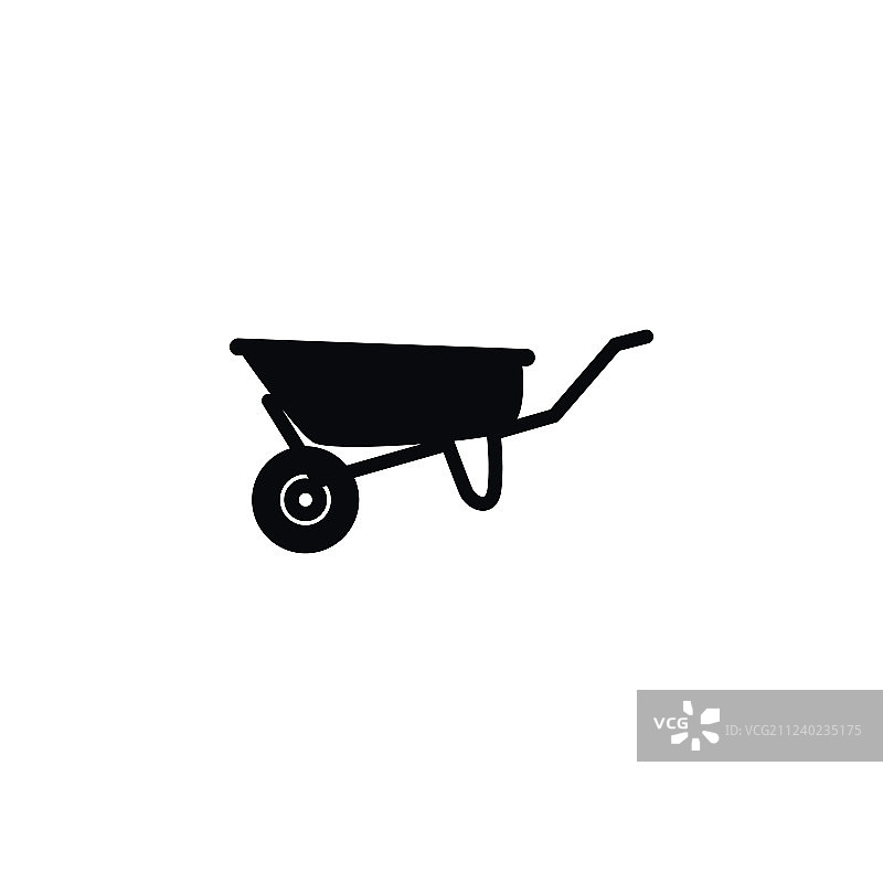 手推车元素图标图片素材