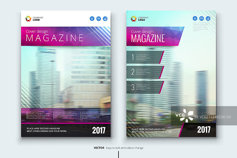 企业商务年度报告封面宣传册图片素材