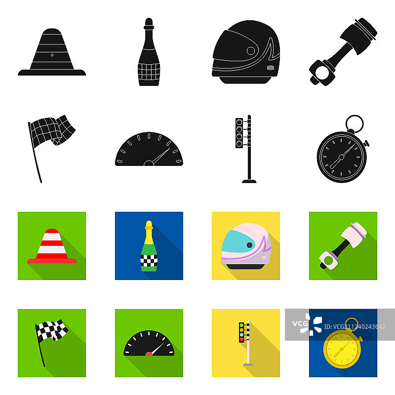 独立汽车与拉力赛标志图片素材