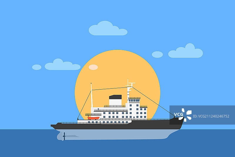 海洋破冰船图片素材