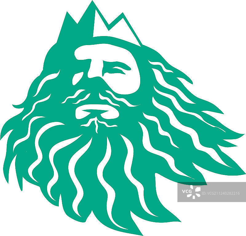 复古风格的海卫一图片素材