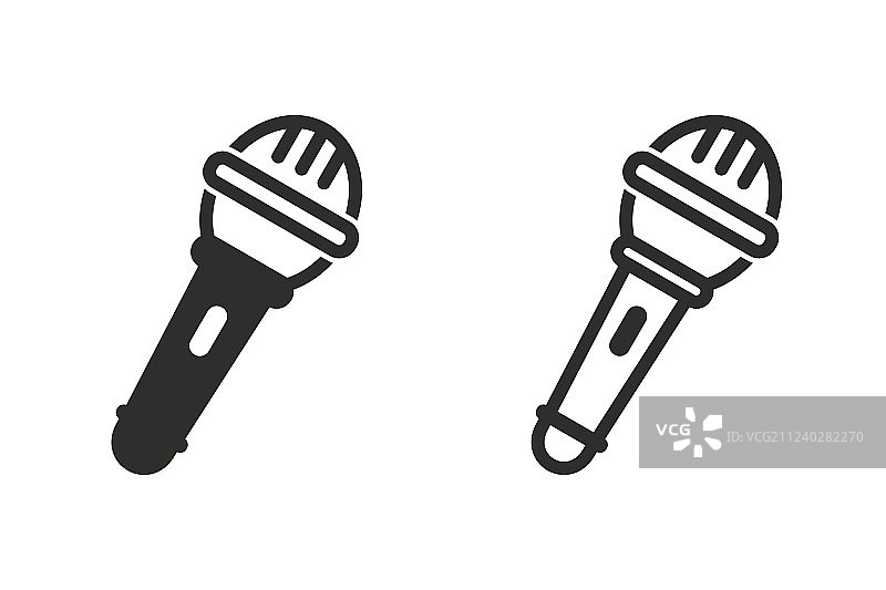 麦克风图标图片素材