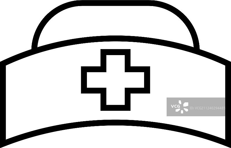 护士帽图标图片素材