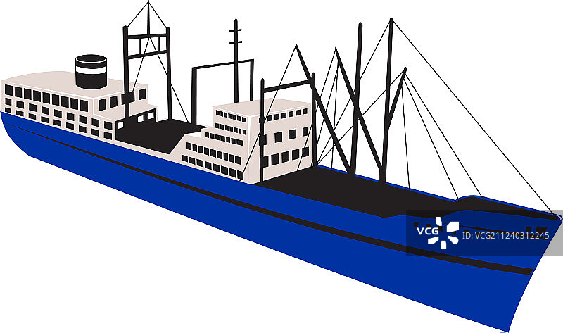 复古货船图片素材