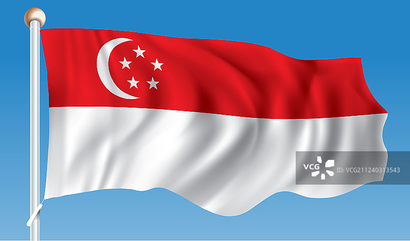 新加坡国旗图片素材