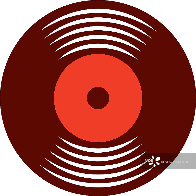 复古卡通音乐黑胶唱片图片素材