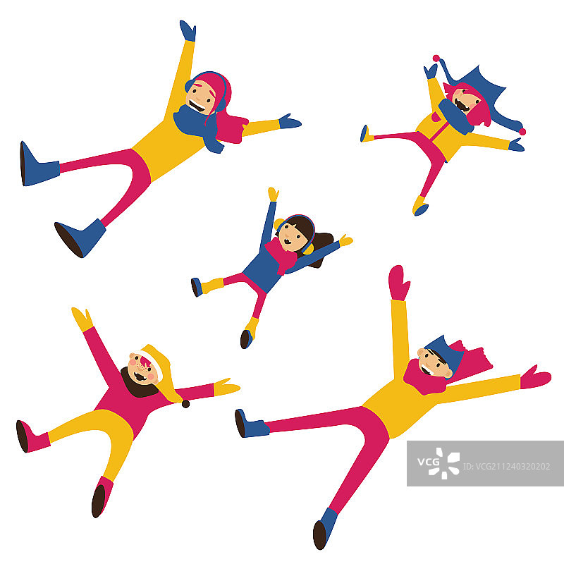 白色背景人物素材图片素材