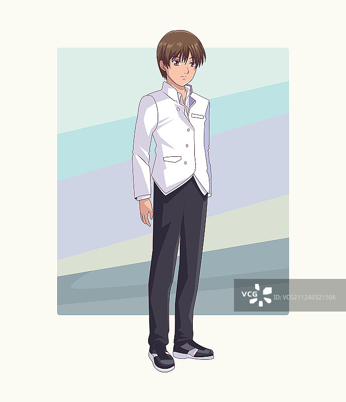 青年动漫图片素材