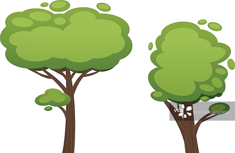 卡通树图片素材