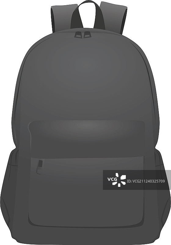 灰色背包图片素材