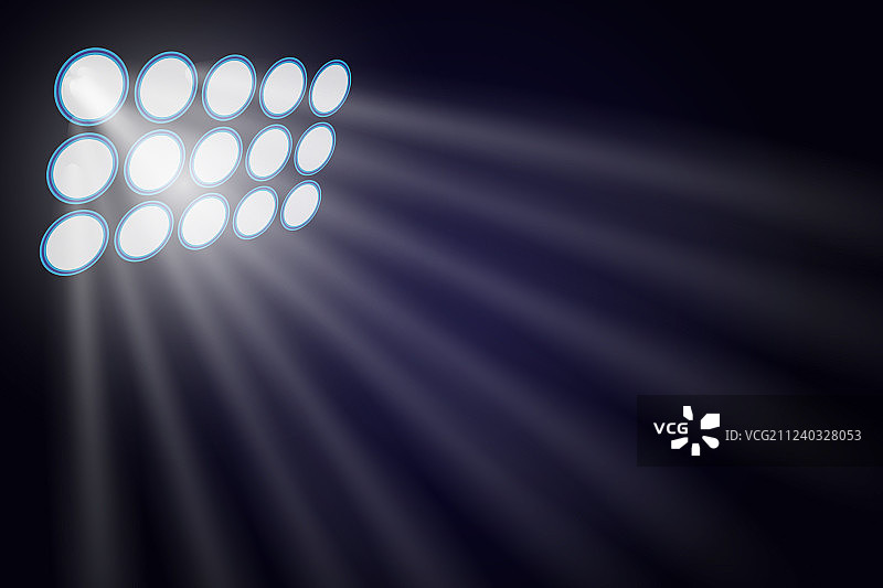 探照灯照明图片素材